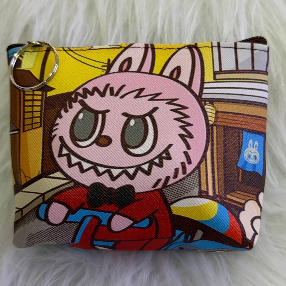 Coin Purse Accessory Bag Pouch With Keyring